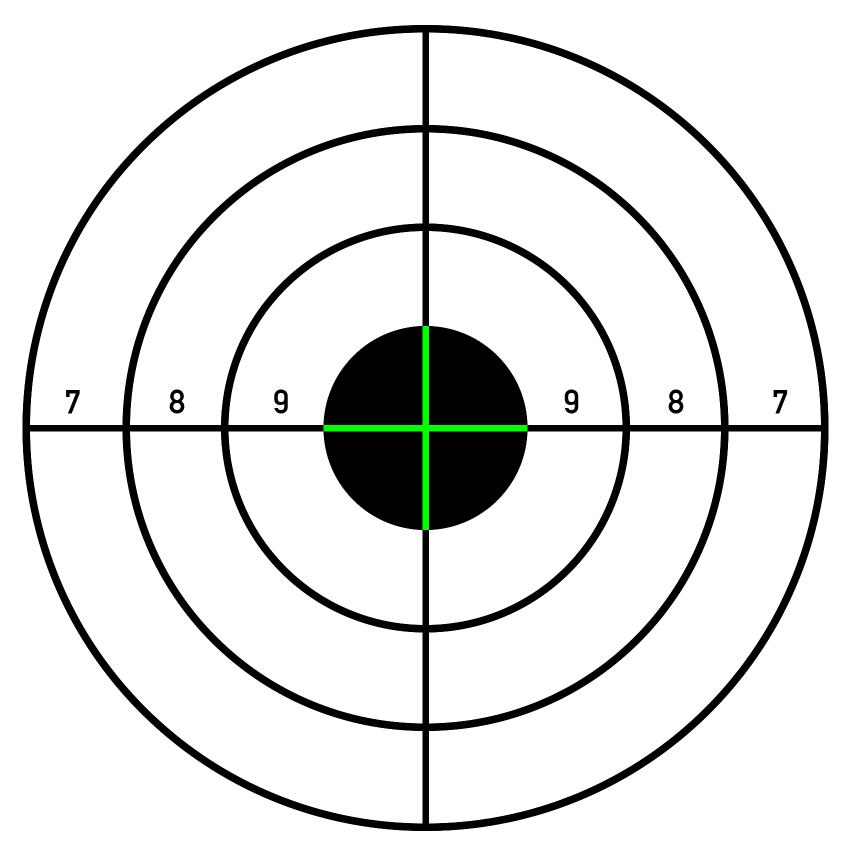 Printable Shooting Targets for Pistol, Rifle, Airgun, Archery Targets