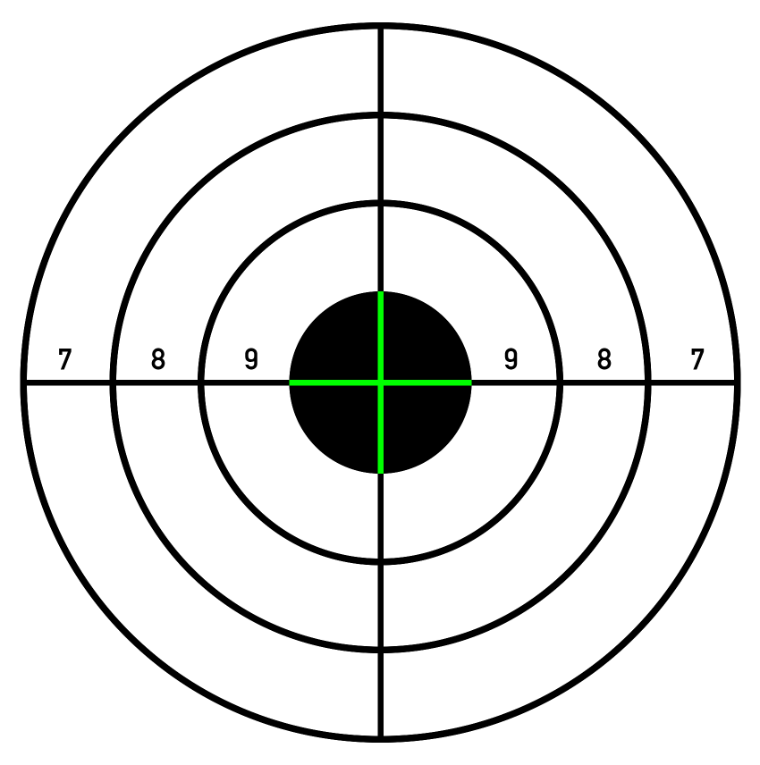 Printable Shooting Targets For Pistol Rifle Airgun Archery