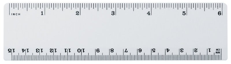 1 inch ruler actual size