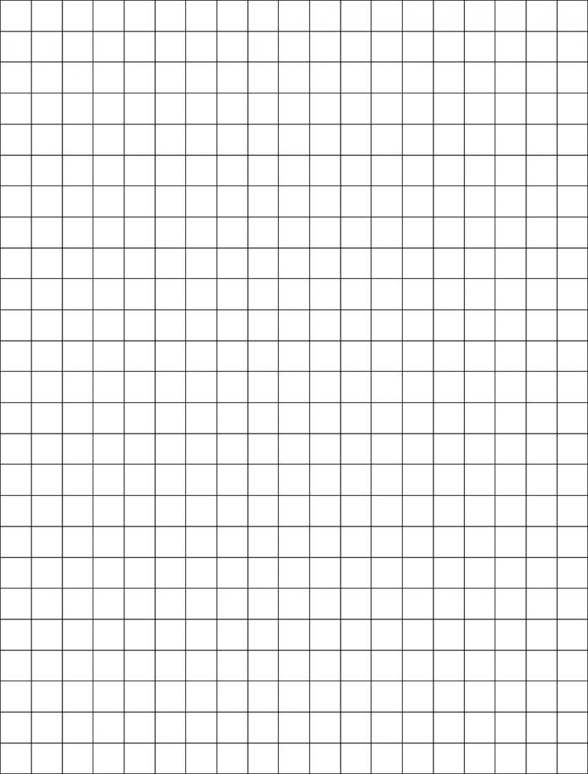 Printable Graph Paper Template PDF