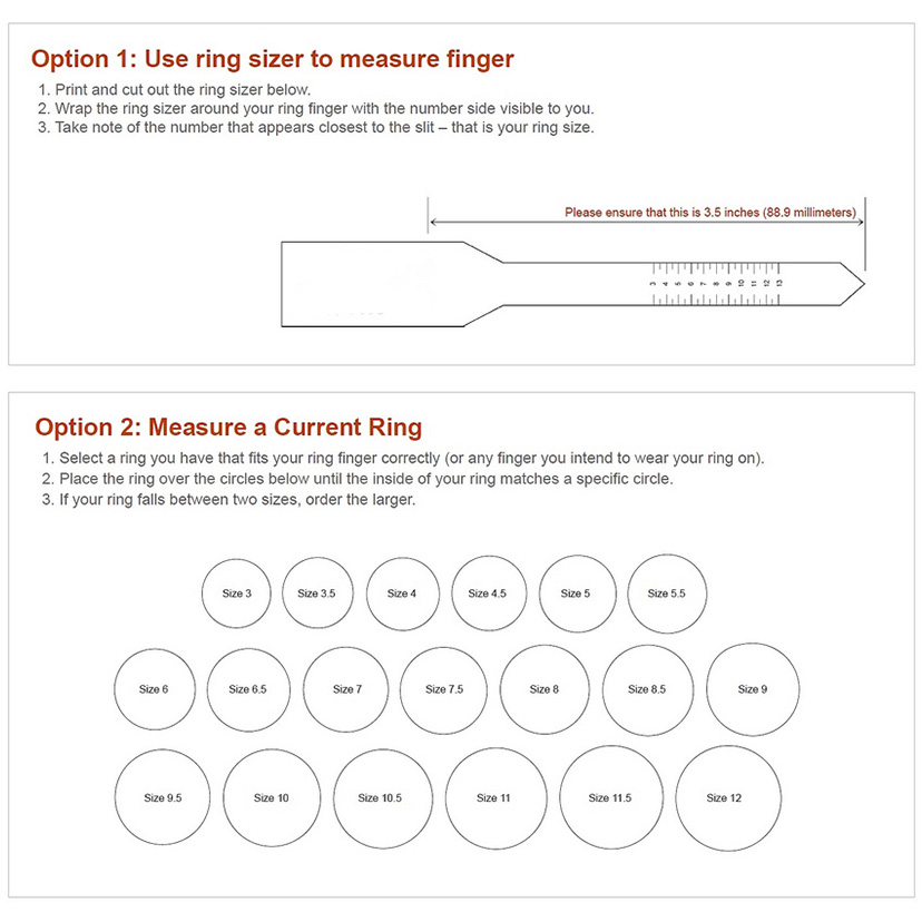 accurate printable ring sizer