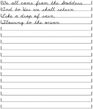 Free Printable Handwriting Practice Sheets for Preschool Kindergarten ...