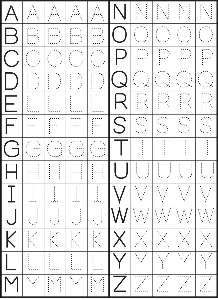 Preschool Tracing Letter Worksheets Download Dot To Dot Name Tracing Tracing Letters Practice 