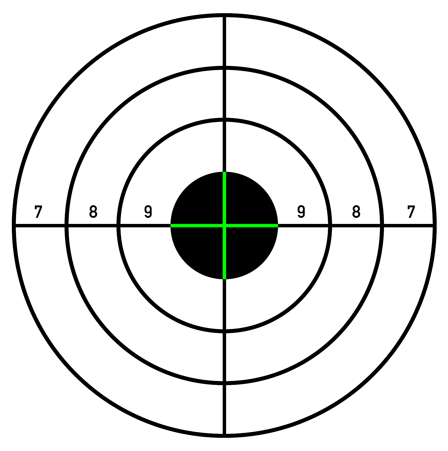 Printable Target Shooting Customize and Print