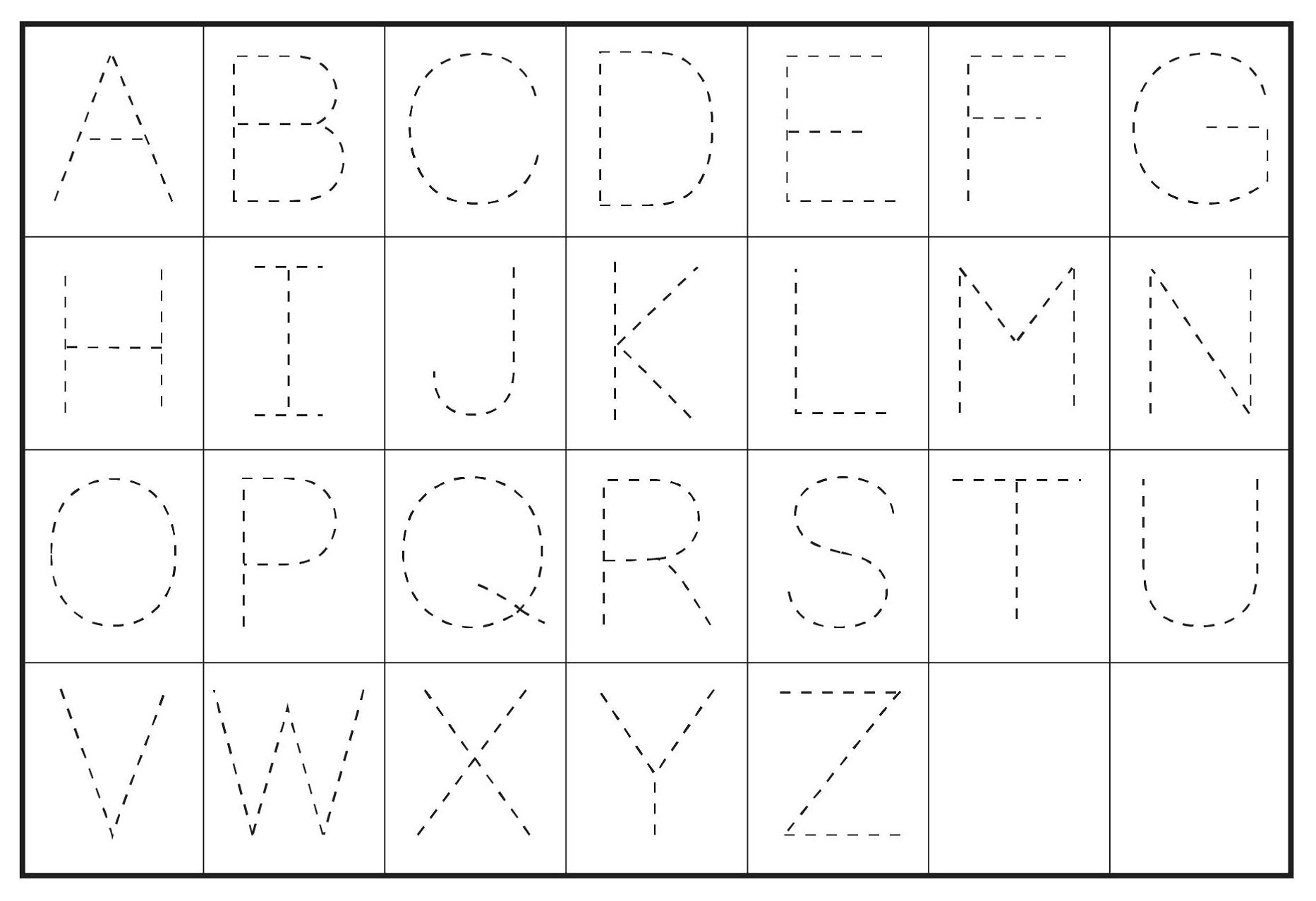 Alphabet Letter Printables