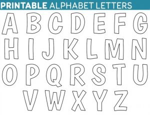 free printable letter stencils one platform for digital solutions