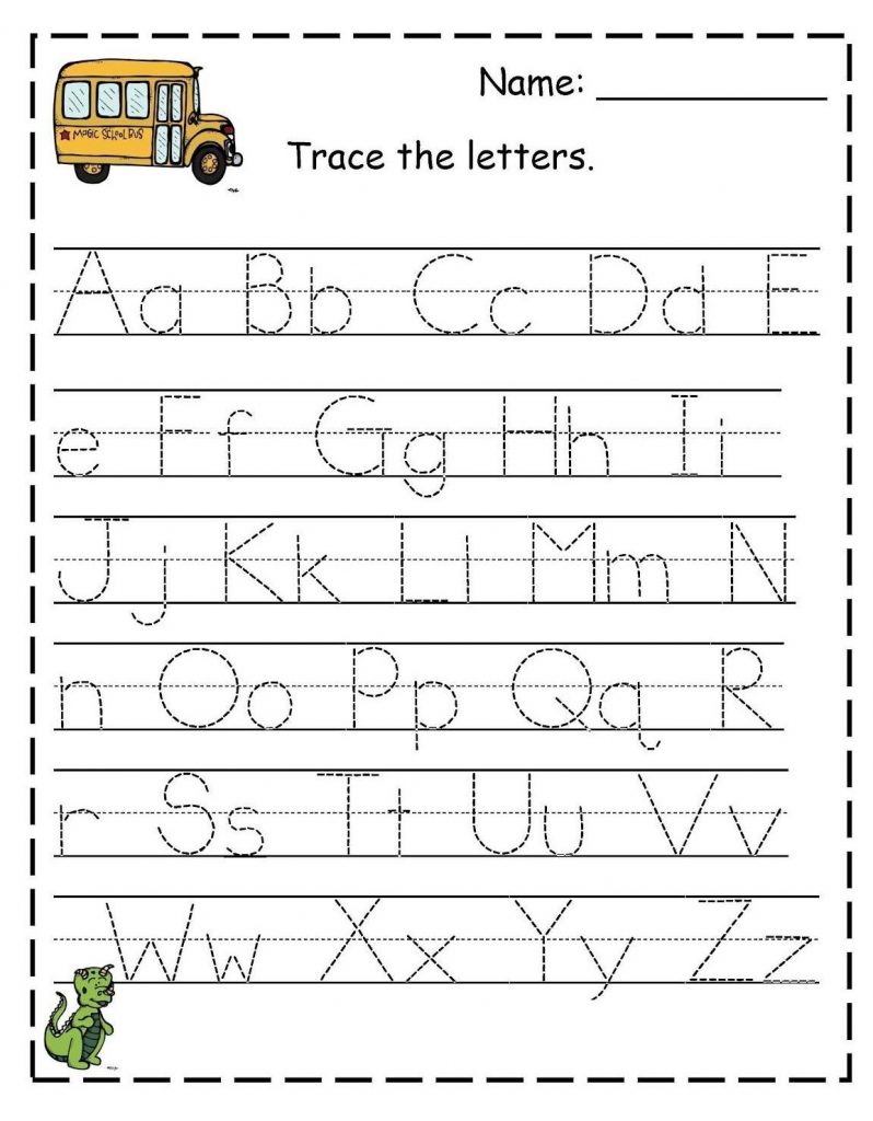 13 Best Preschool Writing Worksheets Free Printable Letters Preschool Tracing Letters 