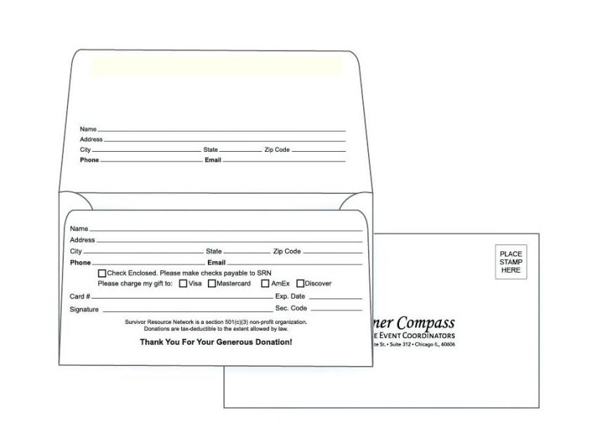 free printable envelope template