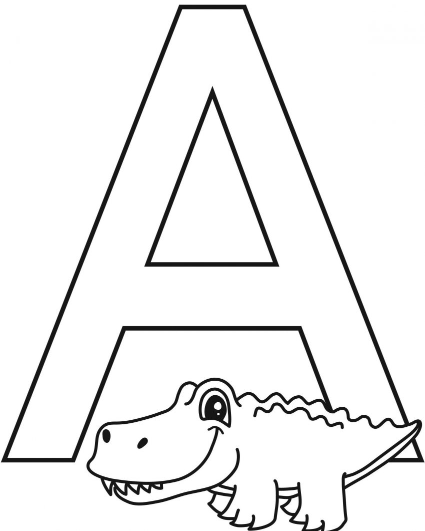 Free Printable Letter A Worksheets for Kindergarten Preschoolers